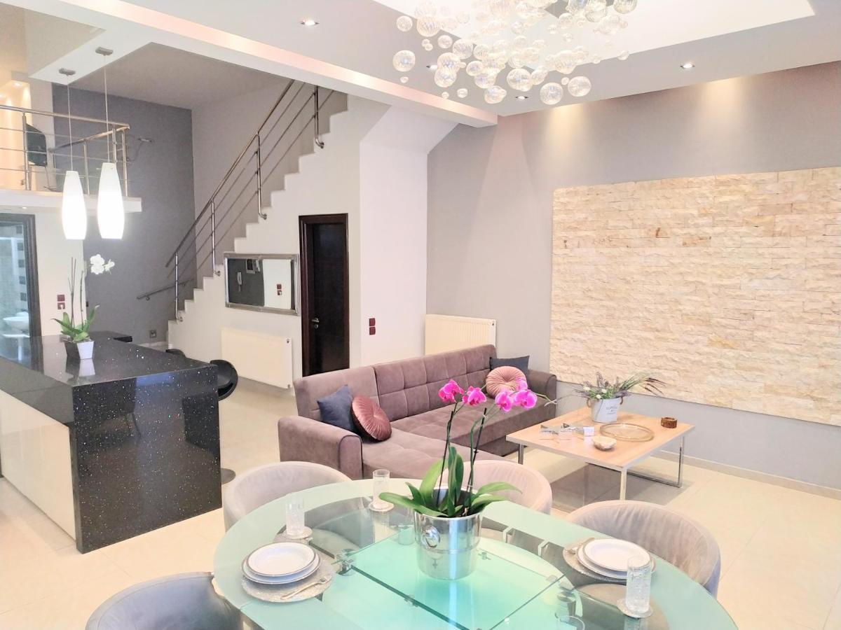 Luxury Apartment With Sea View Near Kallithea Koskinou  Esterno foto