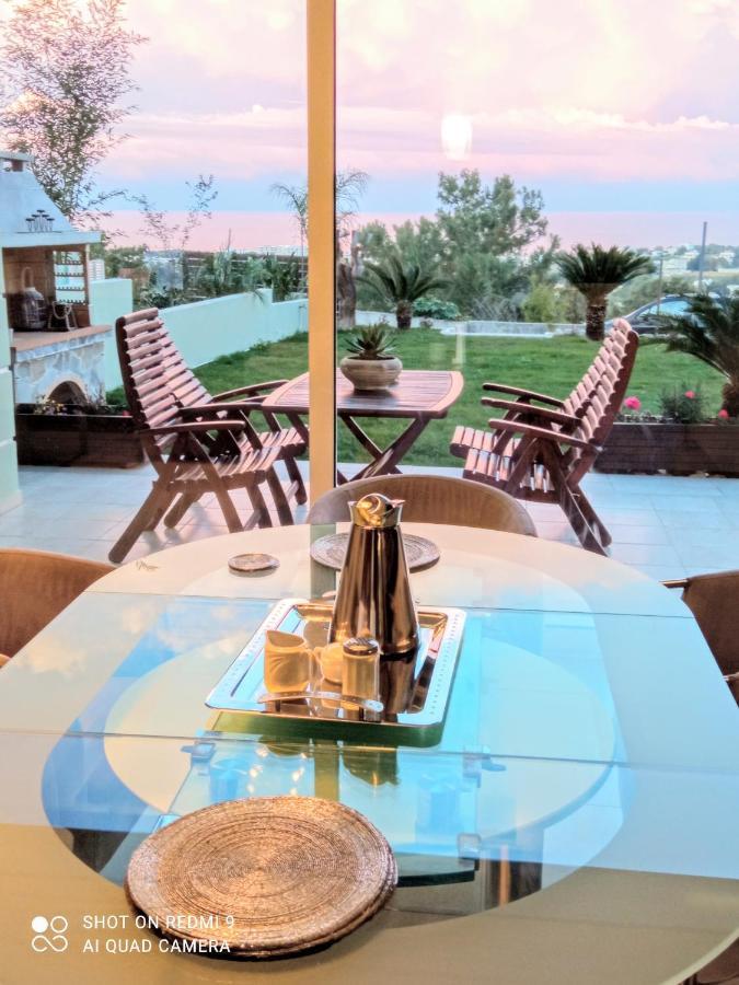 Luxury Apartment With Sea View Near Kallithea Koskinou  Esterno foto