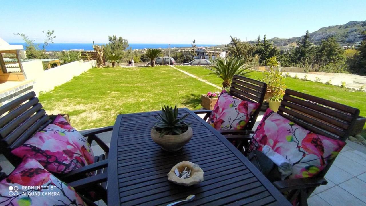 Luxury Apartment With Sea View Near Kallithea Koskinou  Esterno foto