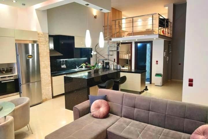 Luxury Apartment With Sea View Near Kallithea Koskinou  Esterno foto